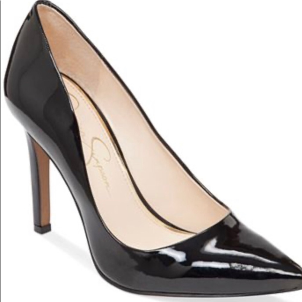 Jessica Simpson Black Heels